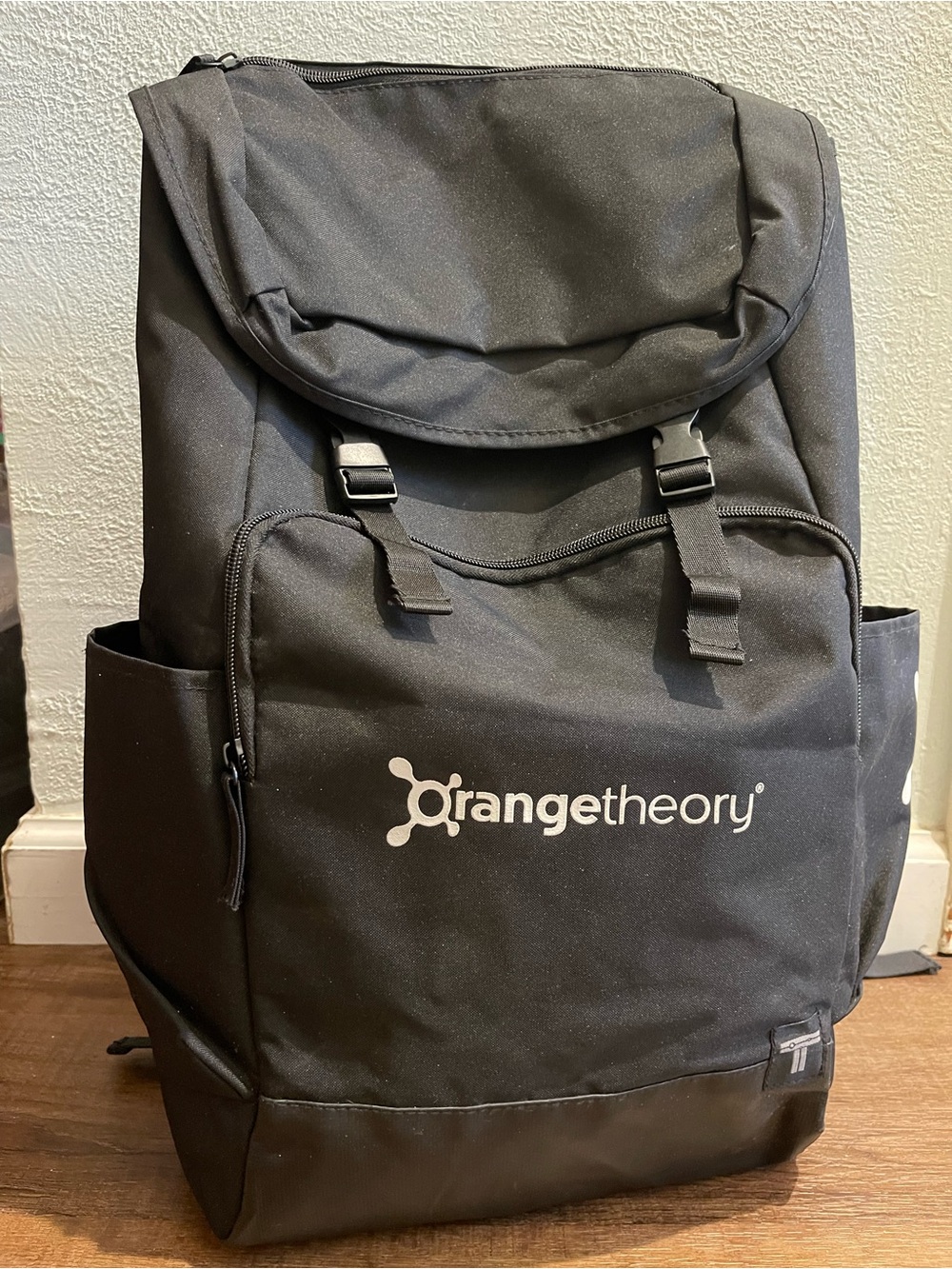 Orangetheory Black Logo Backpack - Gym & Commuter Bag